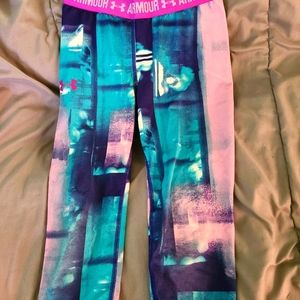 Girls active crops/capri leggings